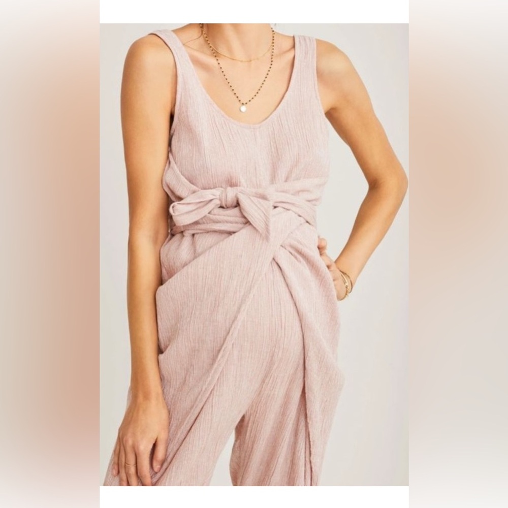 NWOT Hatch Drapey Wrap Jumpsuit, size 1